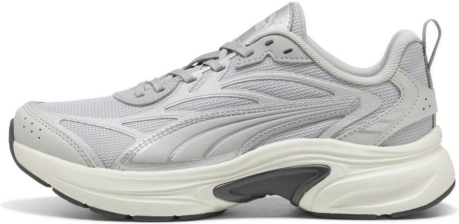 Puma Softride Escalate Reflect-X mesh sneakers lichtgrijs zilvergrijs