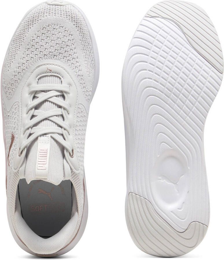 Puma Softride Mayve mesh sneakers lichtgrijs lichtroze - Foto 2