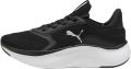 Puma Softride Mayve mesh sneakers zwart wit - Zwart