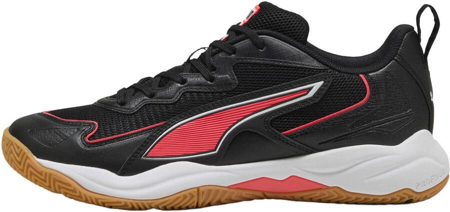 PUMA Solarflash 4 Unisex Sportschoenen Black-Ultra Red- White