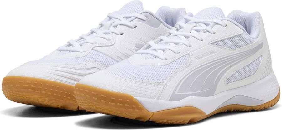 Puma SolarFlash III senior zaalvoetbalschoenen SolarFlash III wit lila