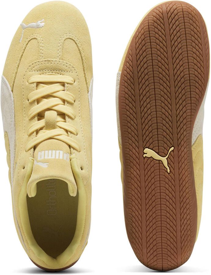 Puma Speedcat OG suede sneakers geel - Foto 3