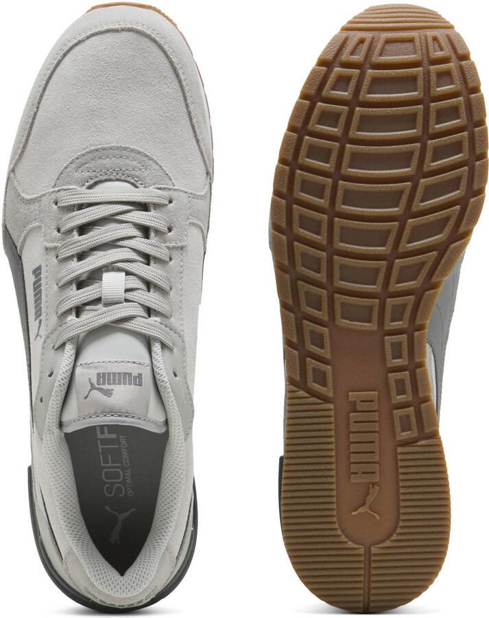 Puma St Runner V4 suède sneakers lichtgrijs grijs - Foto 2