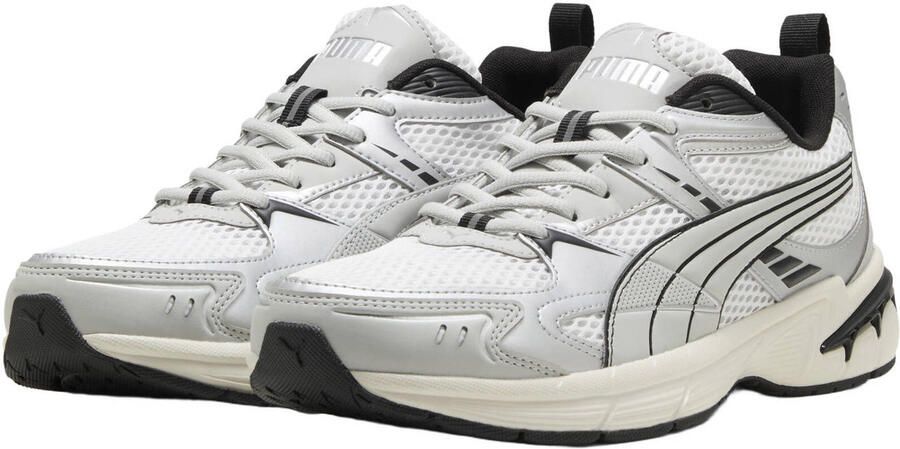 PUMA MILENIO TECH 2000 REFLECT-X Unisex Sneakers White-Cool Light Gray- Black - Foto 2