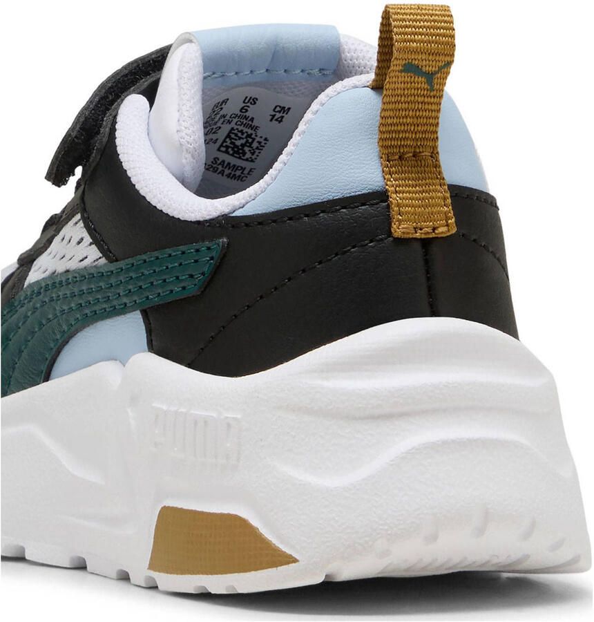 PUMA Trinity 2 LT Run Fun AC+ PS Unisex Sneakers White-Green Terrain- Black