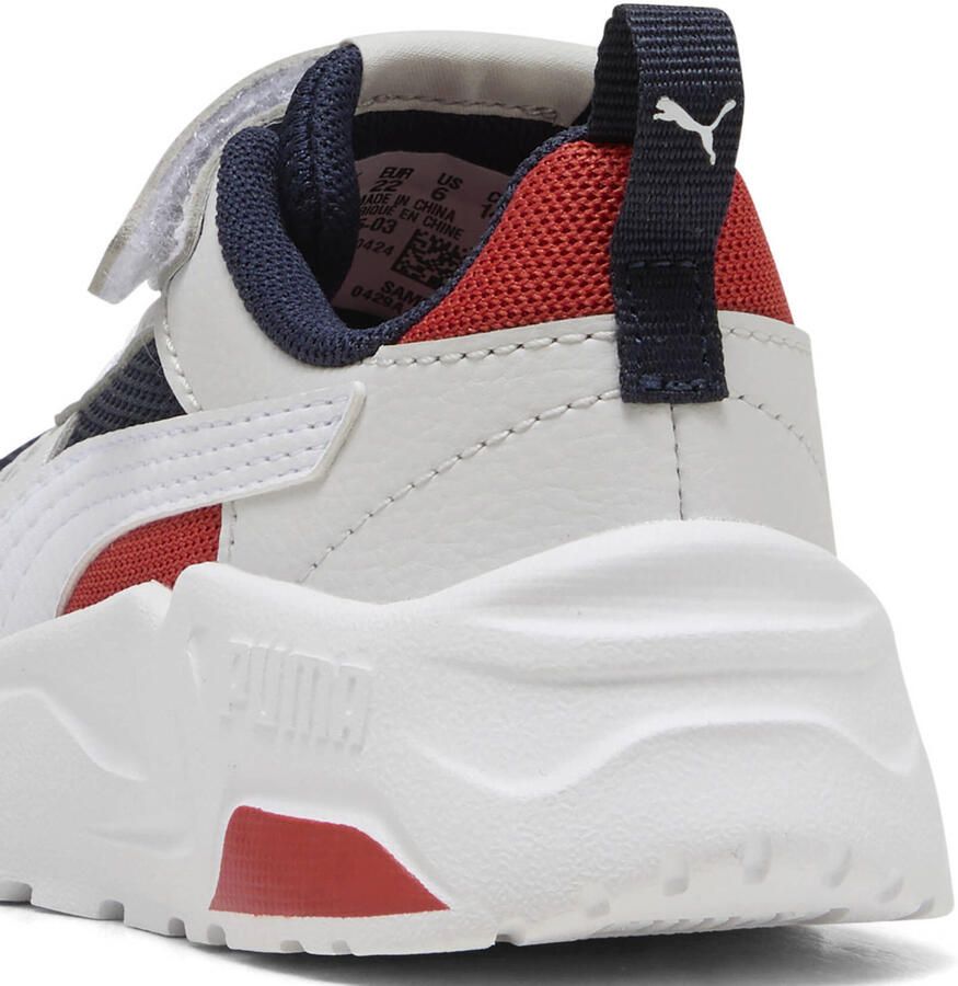 Puma Trinity 2 LT imitatieleren sneakers wit donkerblauw - Foto 2