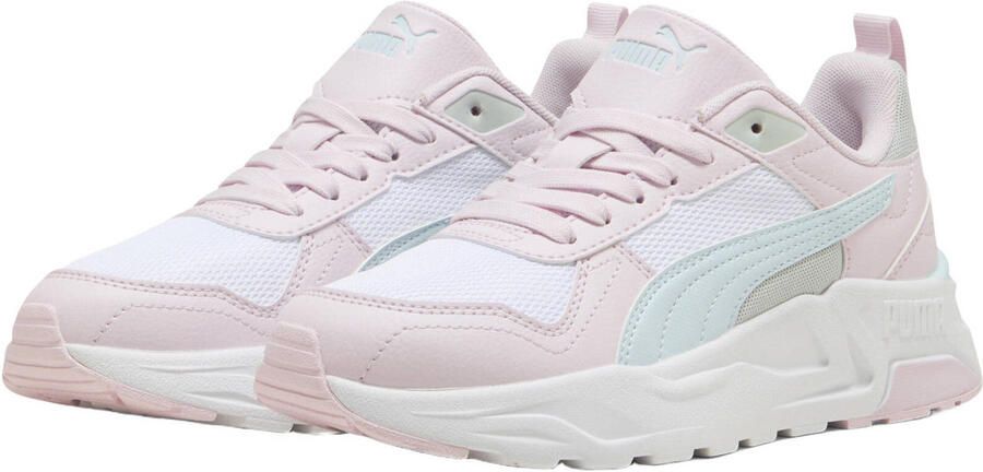 Puma Trinity 2 LT mesh sneakers lichtroze lichtblauw - Foto 3