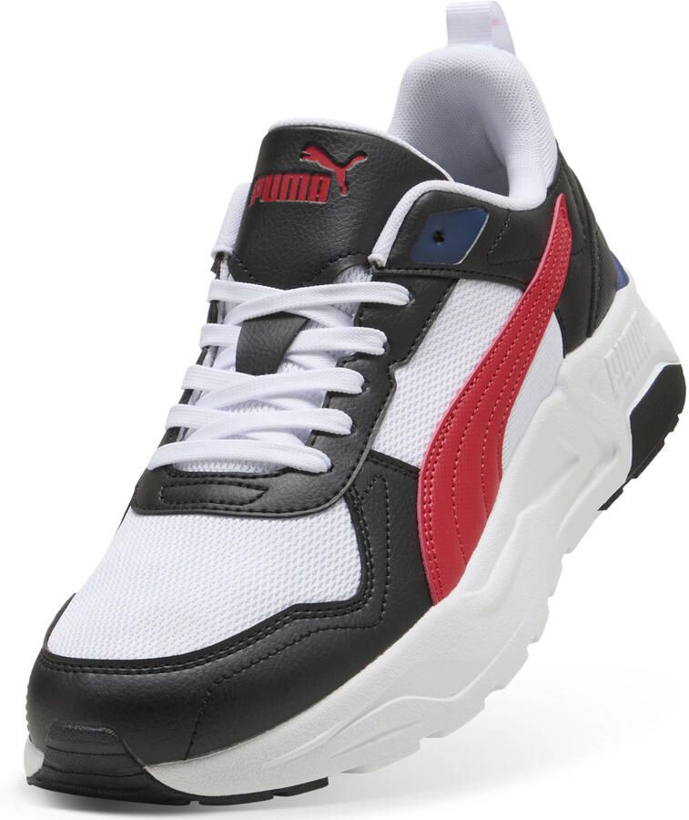 PUMA Trinity 2 LT Unisex Sneakers White-For All Time Red- Black-Blue Jewel - Foto 2