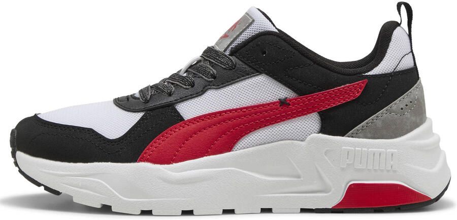 Puma Trinity 2 LT Mid 90s sneakers wit rood zwart