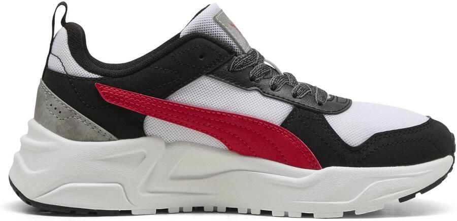 Puma Trinity 2 LT Mid 90s sneakers wit rood zwart - Foto 2