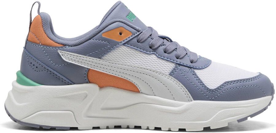 PUMA Trinity 2 LT Jr Unisex Sneakers White-Silver Mist-Gray Sky - Foto 3