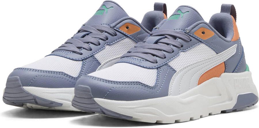 PUMA Trinity 2 LT Jr Unisex Sneakers White-Silver Mist-Gray Sky - Foto 2