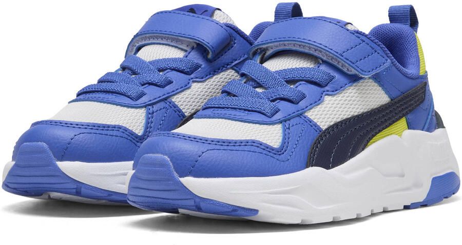 PUMA Trinity 2 LT AC+ INF kinder sneakers blauw wit - Foto 3