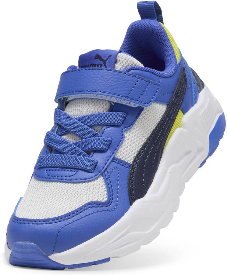 PUMA Trinity 2 LT AC+ INF kinder sneakers blauw wit - Foto 2