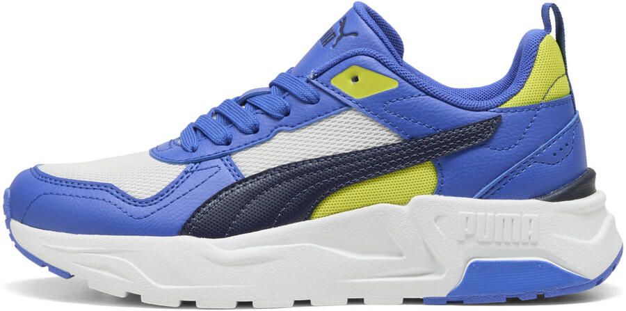PUMA Trinity 2 LT JR sneakers blauw wit Uitneembare zool