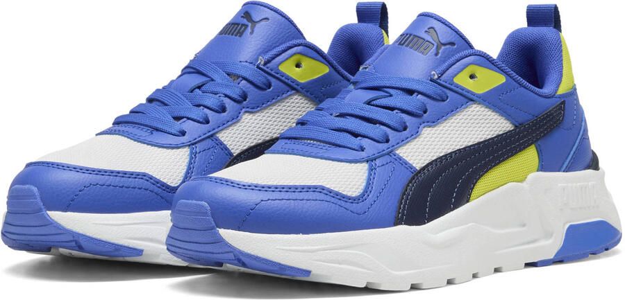 PUMA Trinity 2 LT JR sneakers blauw wit Uitneembare zool - Foto 3