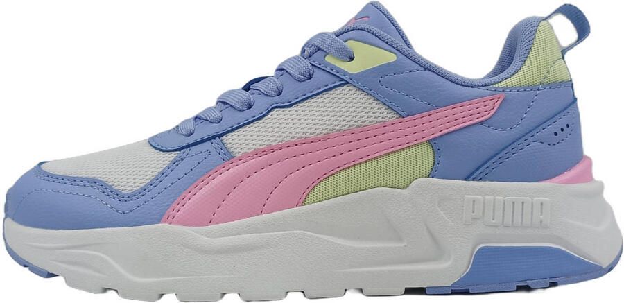PUMA Trinity 2 LT Jr Unisex Sneakers White-Pink Shimmer-Intense Lavender