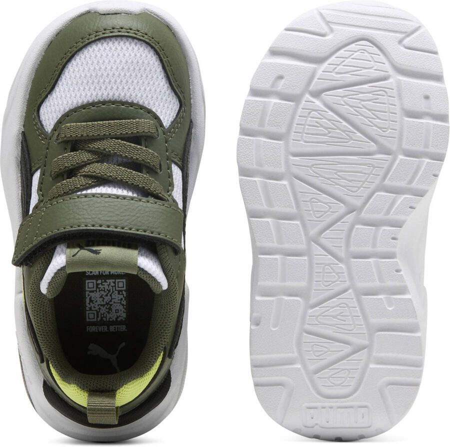 Puma Trinity 3 LT imitatieleren sneakers wit kaki - Foto 2