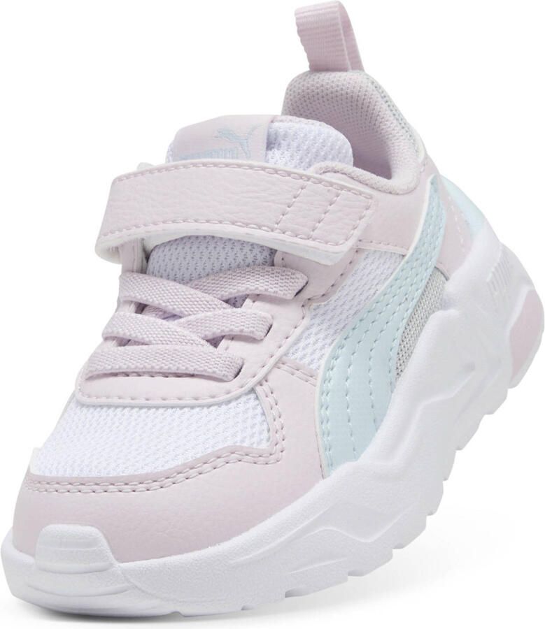 Puma Trinity 5 LT imitatieleren sneakers lichtroze lichtblauw - Foto 3