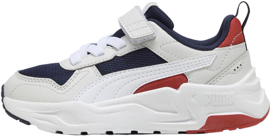 Puma Trinity mesh sneakers donkerblauw wit