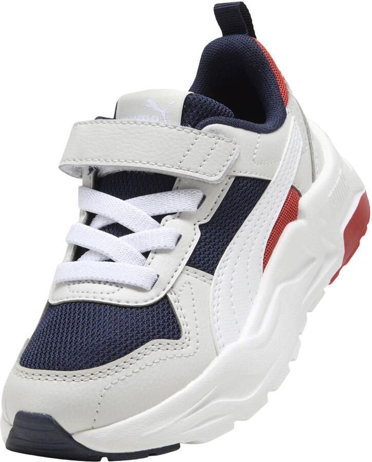 Puma Trinity mesh sneakers donkerblauw wit - Foto 3