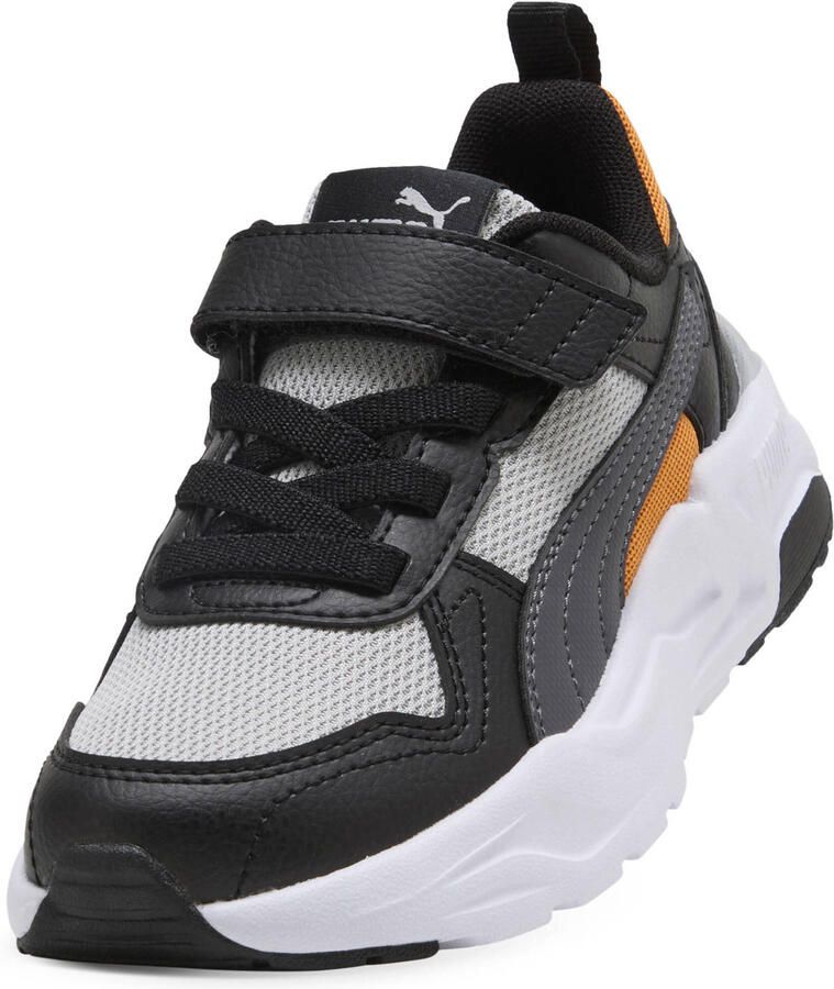 Puma Trinity mesh sneakers lichtgrijs zwart - Foto 2