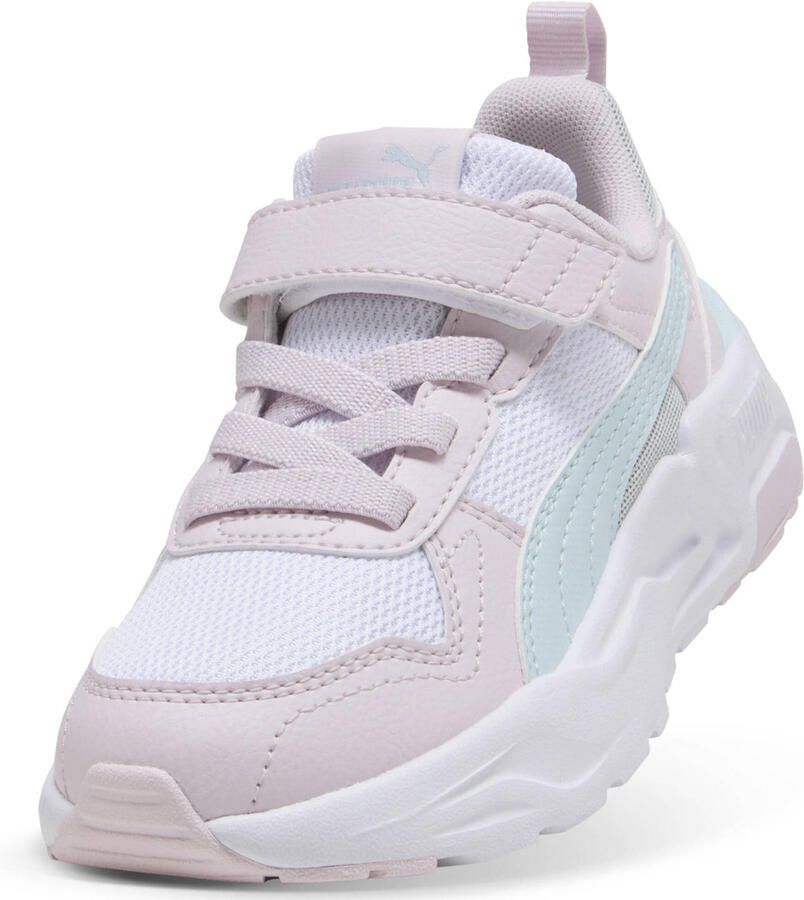 Puma Trinity mesh sneakers lichtroze lichtblauw - Foto 2
