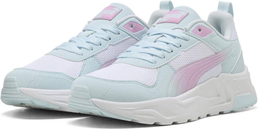 Puma Trinity mesh sneakers wit aqua - Foto 2