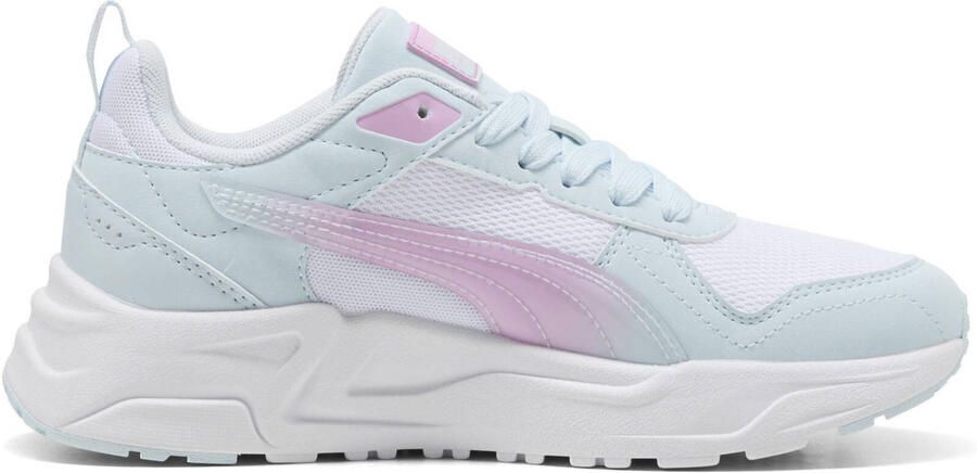Puma Trinity mesh sneakers wit aqua - Foto 3