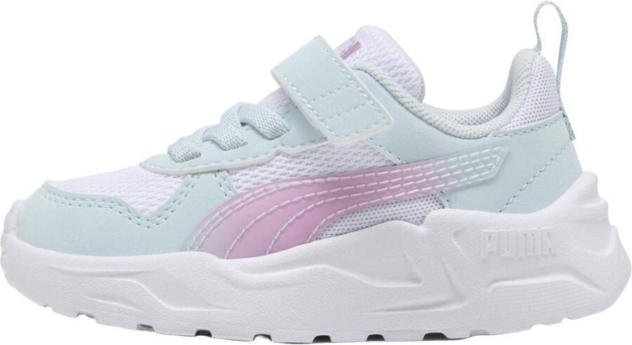 Puma Trinity sneakers wit mintgroen