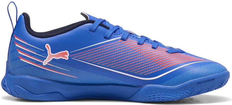 PUMA ULTRA 6 PLAY IT Jr Unisex Sportschoenen Ultra Blue- White-Glowing Red - Foto 3