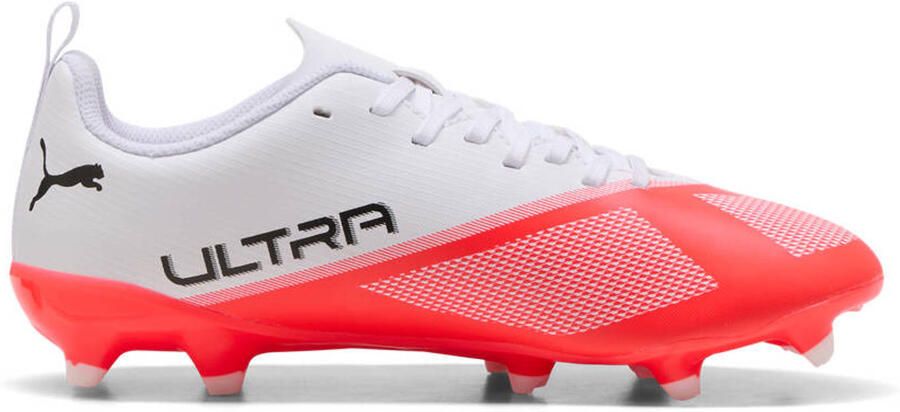 Puma Ultra 7 Play FG AG junior imitatieleren voetbalschoenen rood wit