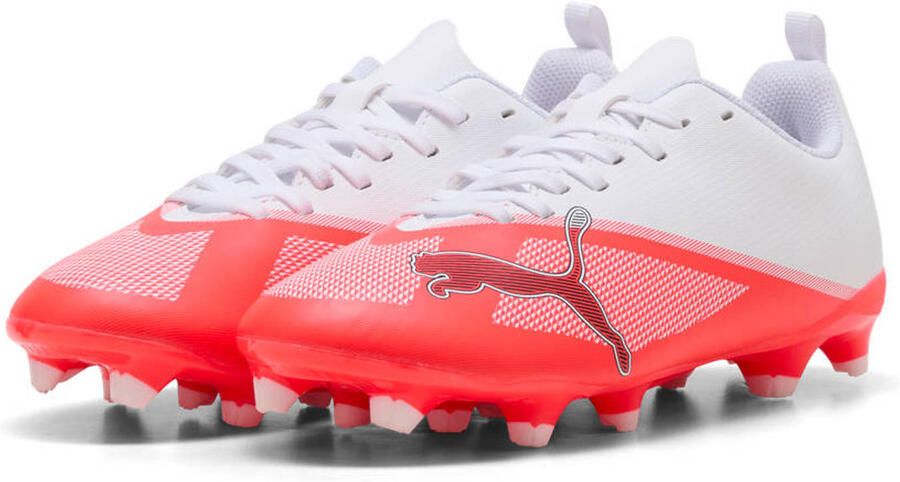 Puma Ultra 7 Play FG AG junior imitatieleren voetbalschoenen rood wit - Foto 3