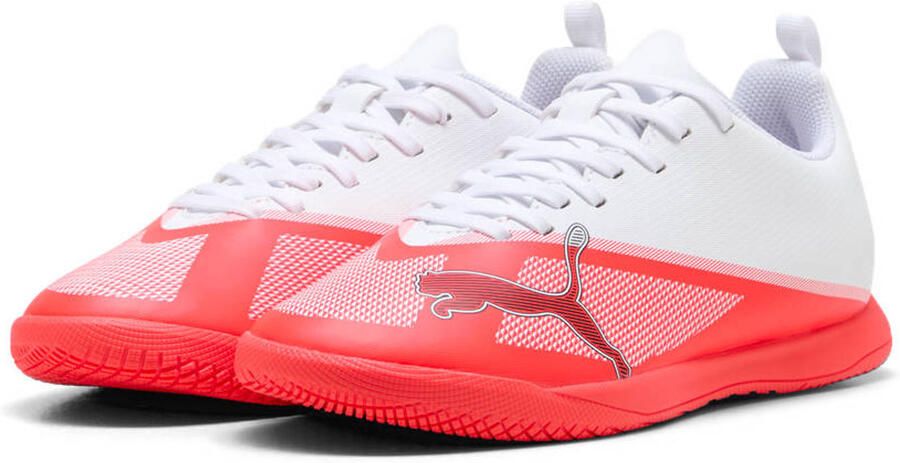 Puma Ultra 7 Play junior imitatieleren voetbalschoenen rood wit - Foto 2