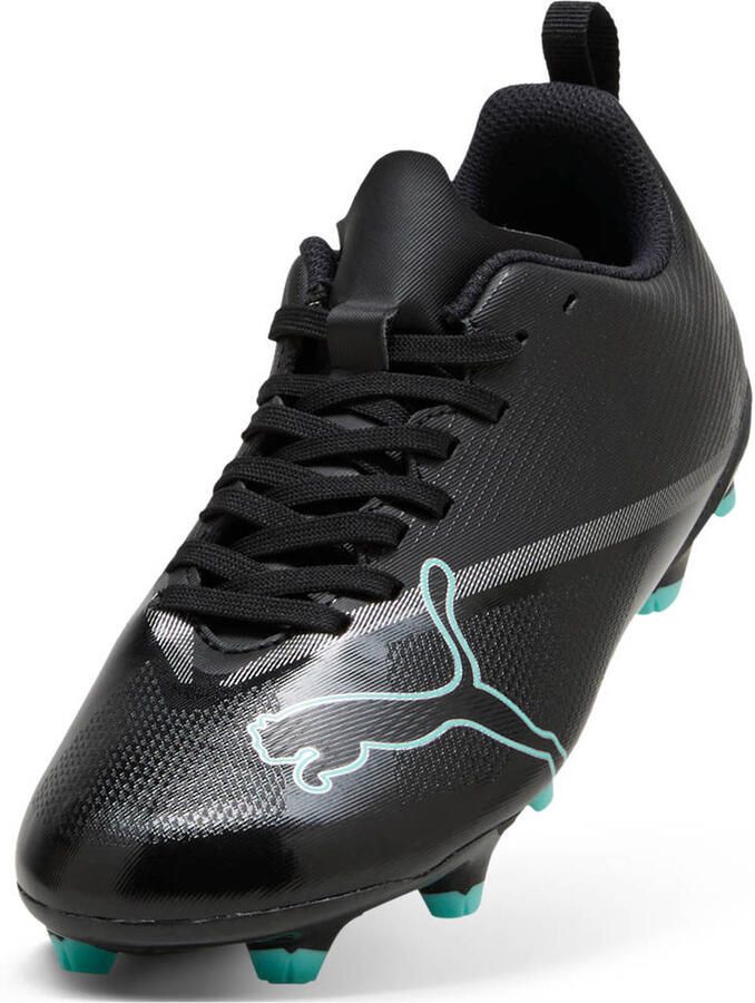 Puma Ultra 7 Play junior voetbalschoenen zwart groen - Foto 3