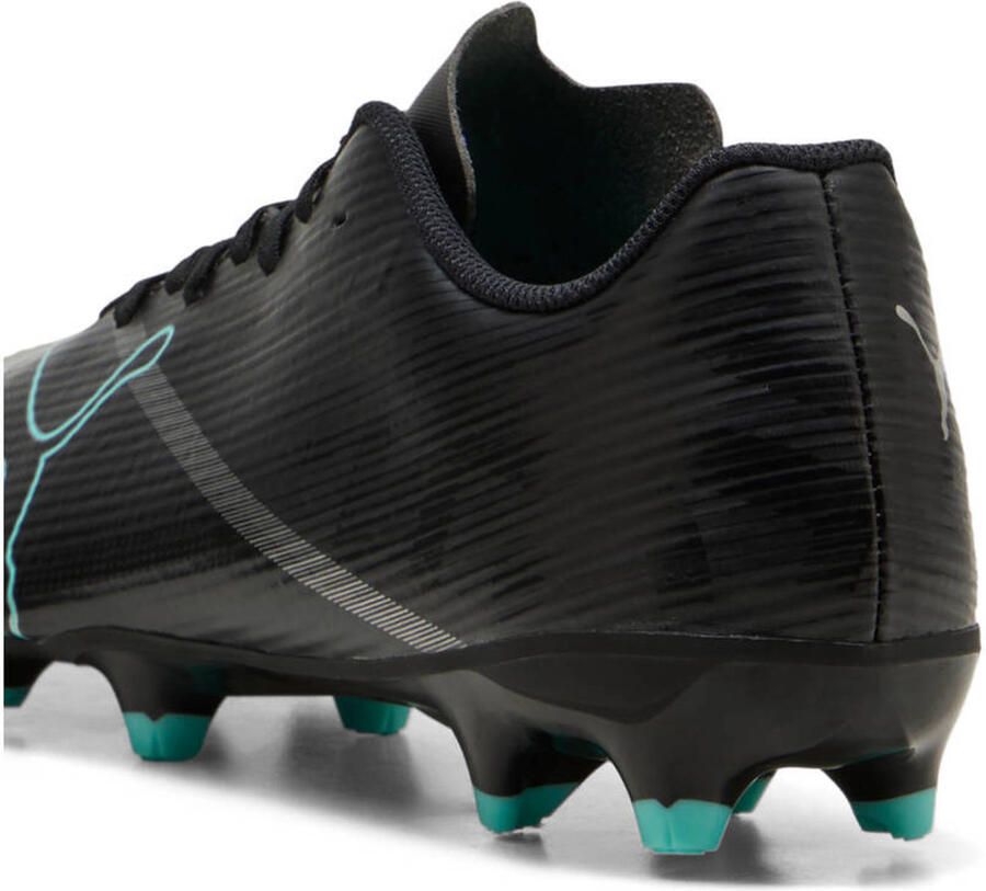 Puma Ultra 7 Play senior voetbalschoenen zwart groen - Foto 2