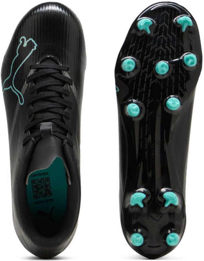 Puma Ultra 7 Play senior voetbalschoenen zwart groen - Foto 3