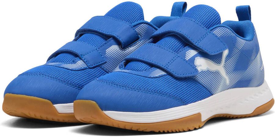 Puma Varion 3 V junior imitatieleren voetbalschoenen blauw - Foto 3