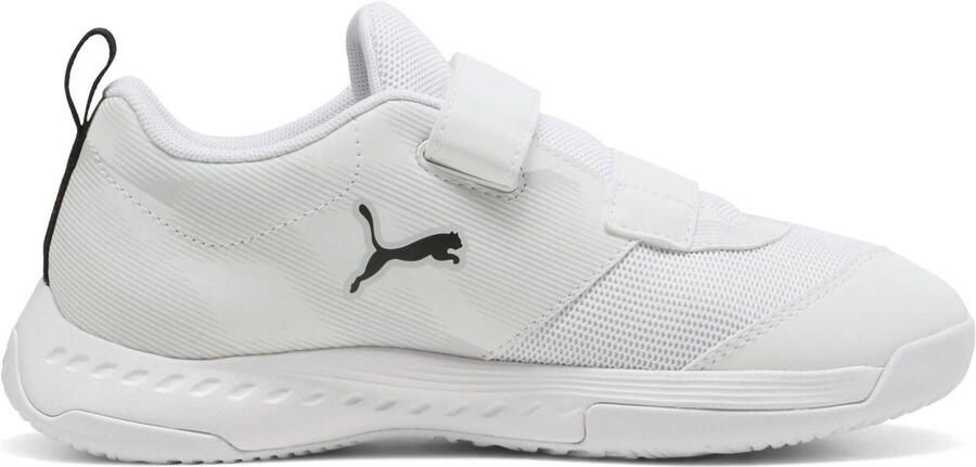 Puma Varion 3 V junior imitatieleren voetbalschoenen wit zwart - Foto 3