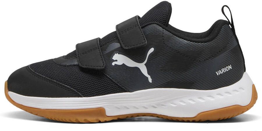 Puma Varion 3 V junior imitatieleren voetbalschoenen zwart