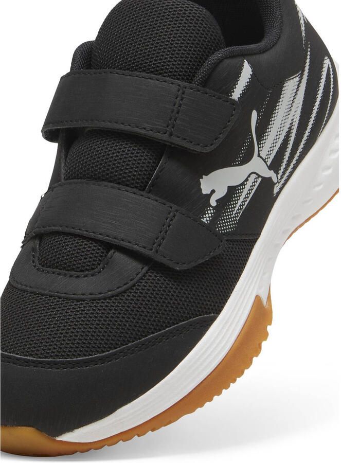 Puma Varion II V zaalsportschoenen zwart lichtgrijs - Foto 2