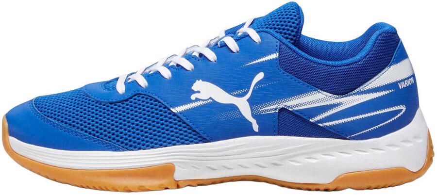 Puma Varion II zaalsportschoenen kobaltblauw wit - Foto 3