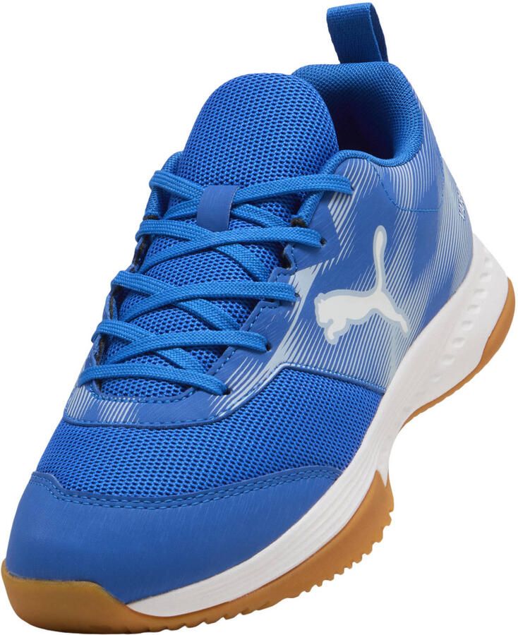 Puma Varion junior imitatieleren voetbalschoenen kobaltblauw wit - Foto 2