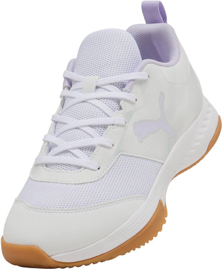 PUMA Varion 3 Jr 109097 04 indoor-schoenen voor kinderen met klittenbandsluiting wit - Foto 2