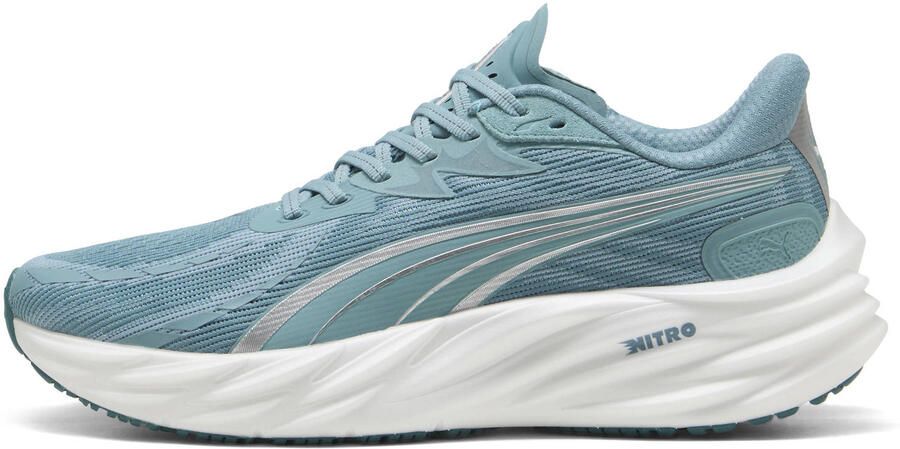 Puma Velocity Nitro Sneakers Heren Blauw Mesh Synthetisch