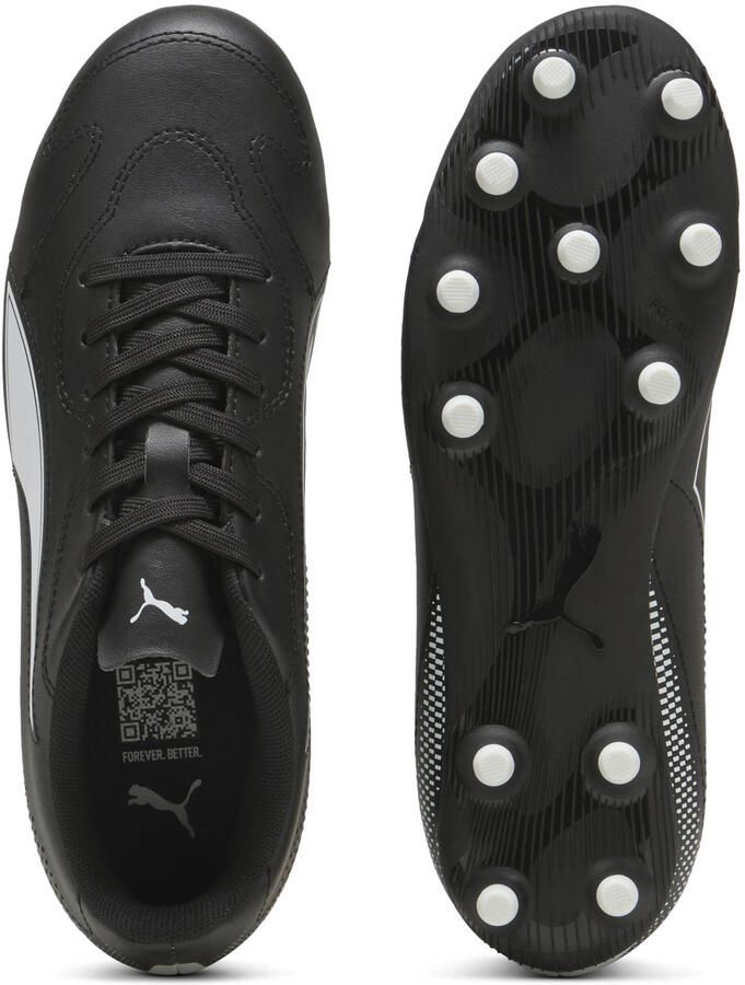PUMA Vitoria II MG kinder voetbalschoenen zwart wit Uitneembare zool - Foto 3