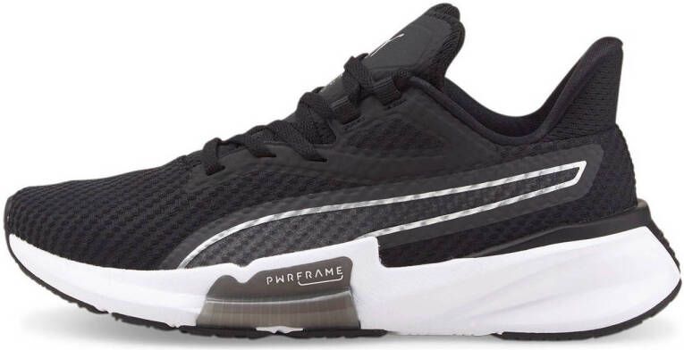 Puma PWRFrame fitness schoenen zwart wit