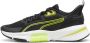 PUMA PWRFrame TR 3 Wn's Dames Sportschoenen Black-Lime Pow- White - Thumbnail 1
