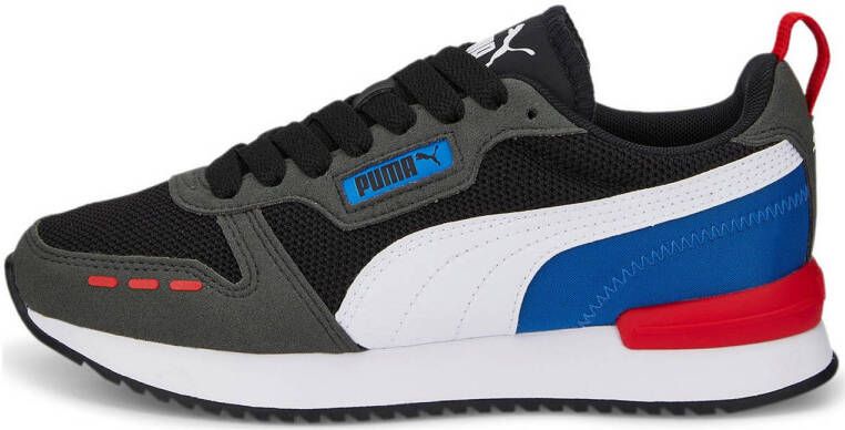 Puma R78 Runner sneakers zwart wit grijs rood