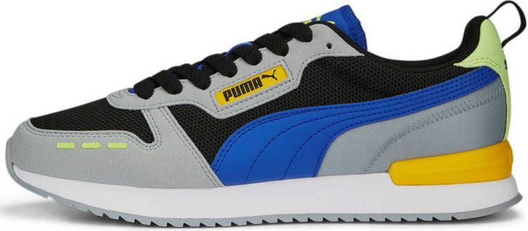 Puma R78 sneakers grijs zwart donkerblauw